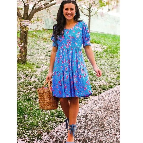 Draper James Dresses & Skirts - Draper James Women’s Floral Loose Breathable Summer Spring Stretch Sundress Sml